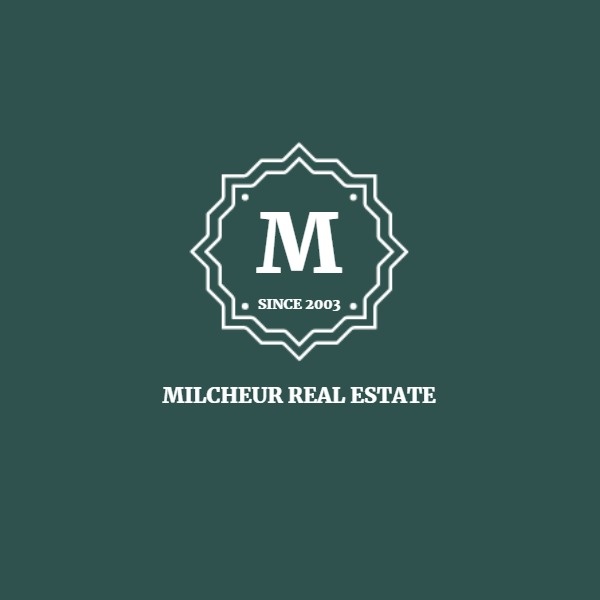 Green Simple Real Estate Logo