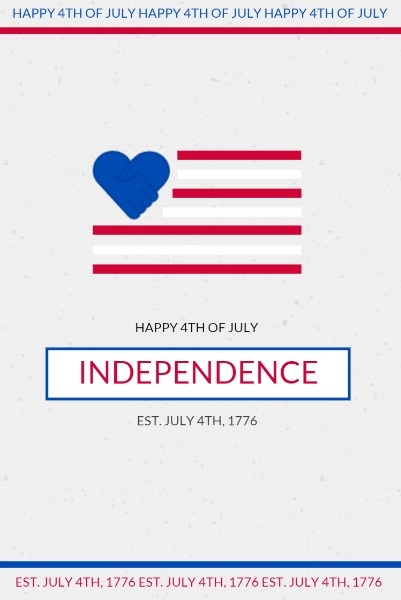 Independence Day Flag Pinterest Post