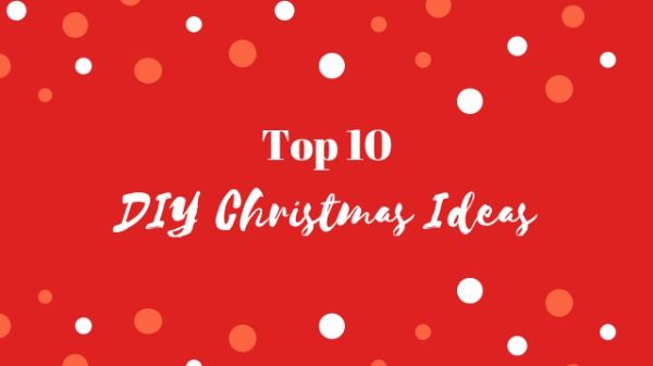 tips, holiday, simple, Diy Christmas Ideas Youtube Thumbnail Template