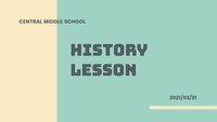 education, school, vector, History Lesson Presentation Template