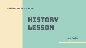 History Lesson Presentation Presentation