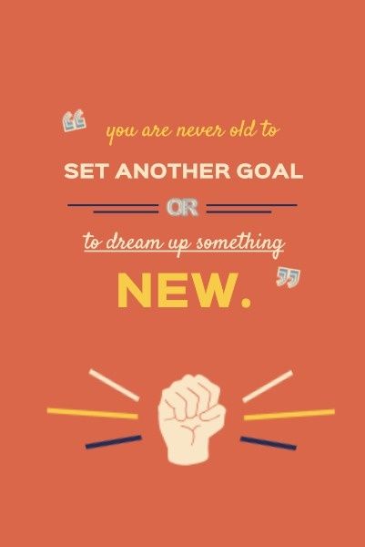 Customizable Set Another Goal Pinterest Post Templates | Fotor Graphic ...