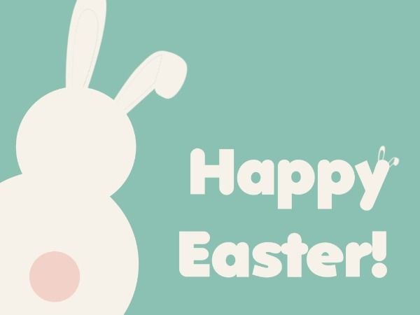 greeting, wishing, celebration, Green happy easter Card Template