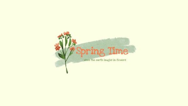 Fresh Spring Time Wallpaper