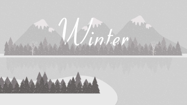 冬の風景 壁紙