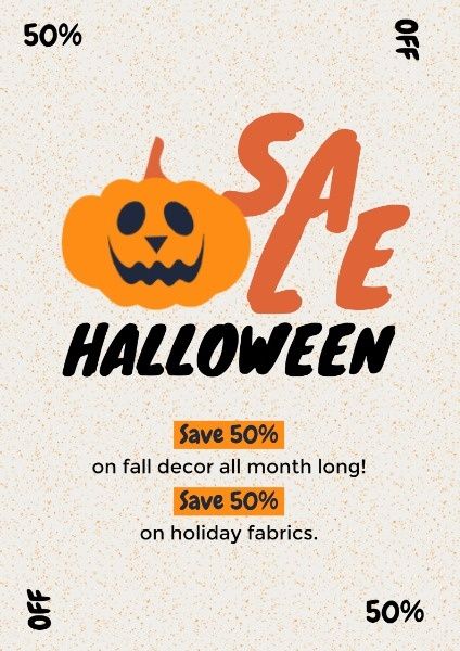 holiday, festival, life, Halloween Sale  Poster Template