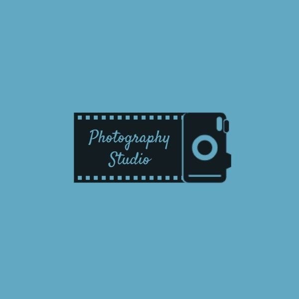 photographer, film, camera, Photography Studio Logo Template