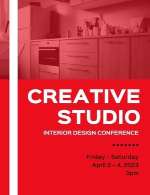 Red Creative Studio Interior Design Conference Program