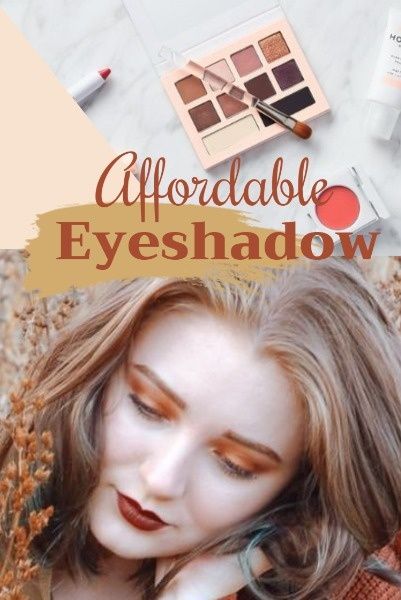 Autumn Eye Shadow Pinterest Post