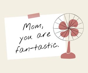 mother's day, mothers day, thank you, Fantastic mothers Facebook Post Template