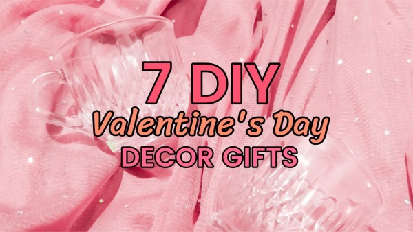 Pink Valentines Day DIY Decor Gift Ideas Youtube Thumbnail