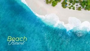 beach, summer, travel, Blue Sea Computer Wallpaper Desktop Wallpaper Template