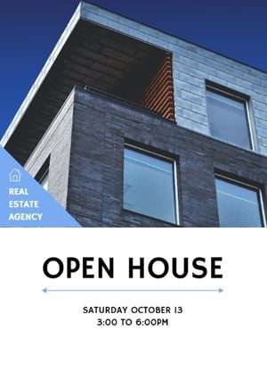 Simple Real Estate Open House  Flyer