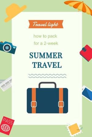 season, travel strategy, travel guide, Summer Travel Pinterest Post Template