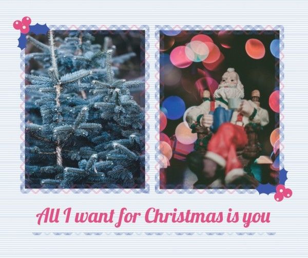 冬季圣诞庆典 Facebook帖子