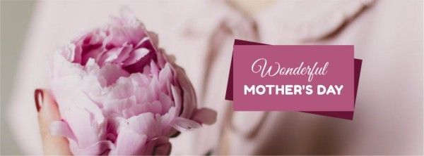 festival, holiday, woman, Mother's Day Wonderful Facebook Cover Template