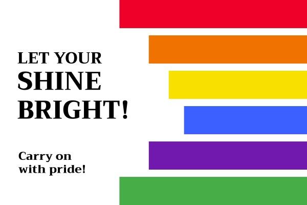slogan, lgbt, bright, Take Pride Flag Template