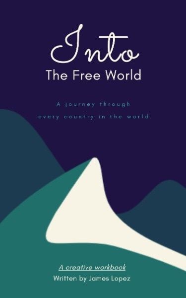 travel, life, tour, The Free World Book Cover Template