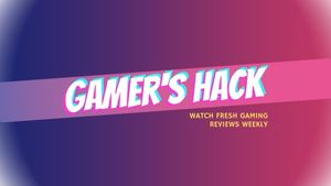 Gradient Pink Gamer's Hack Youtube Channel Art