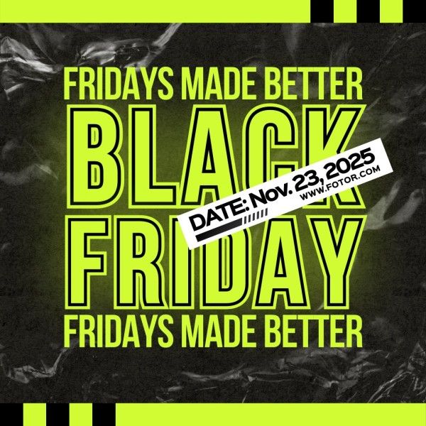 Black Friday E-commerce Online Shopping Branding Instagram Post