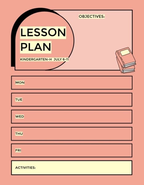 Pink Lesson Plan Lesson Plan