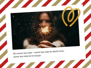 無料でカスタマイズできる記念日メッセージカードのテンプレート Fotorデザインツール