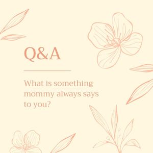 ソフトイエローエステティック母の日Q&A Instagram投稿