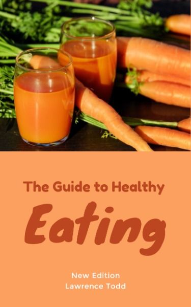 food, Healthy Recipes Book Cover Template