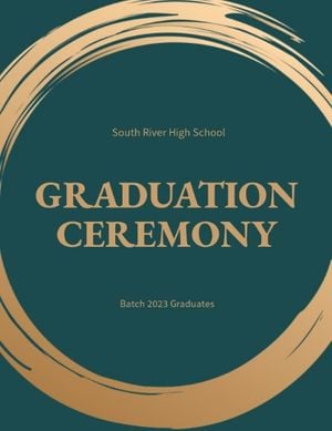 Graduation Ceremony Program