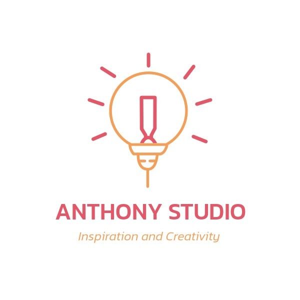 company, design studio, graphic design, Pink Anthony Studio Logo Design Logo Template