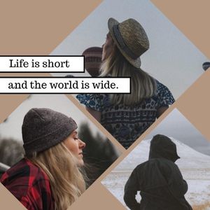 self-improvement, quote, inspiration, Wonderful Life Instagram Post Template