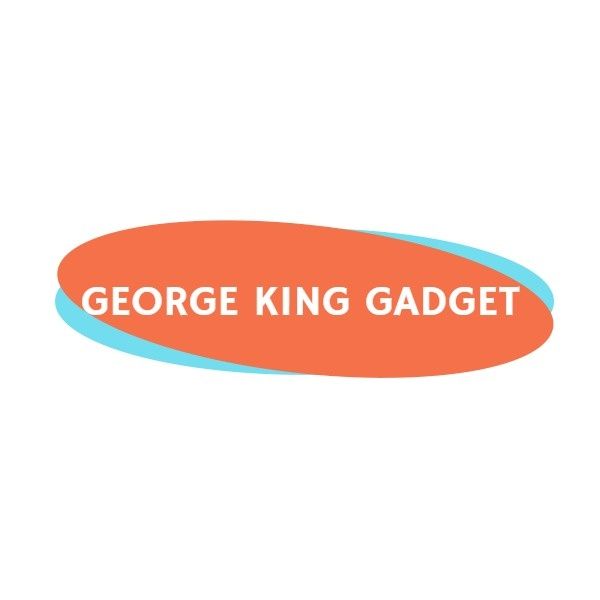 electronics, retail, sales, Simple Orange Gadget Business  Logo Template