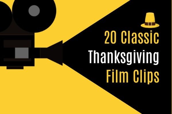 movie, video, article, Thanksgiving Film Clips Blog Title Template