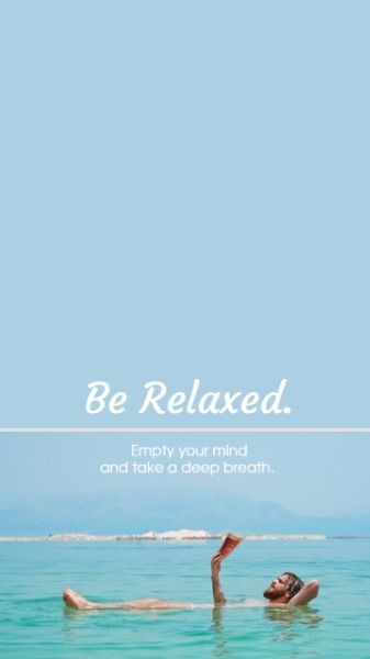 relaxed, lifestyle, leisure, Sea Mobile Wallpaper Template