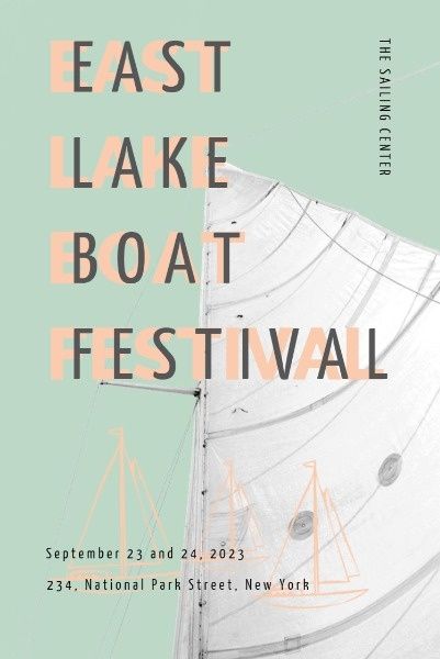 boating, festival, sailboat, Boat Tournament Pinterest Post Template