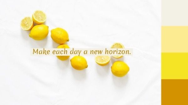 lifestyle, fruit, quote, White And Yellow Lemon  Desktop Wallpaper Template
