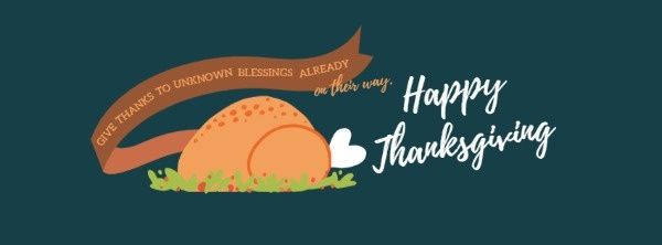 season, turkey, food, Happy Thanksgiving  Facebook Cover Template