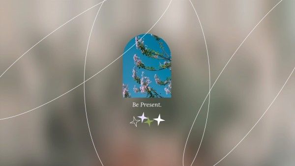 lines, plant, nature, Simple Fresh Flower And Blue Sky Desktop Wallpaper Template