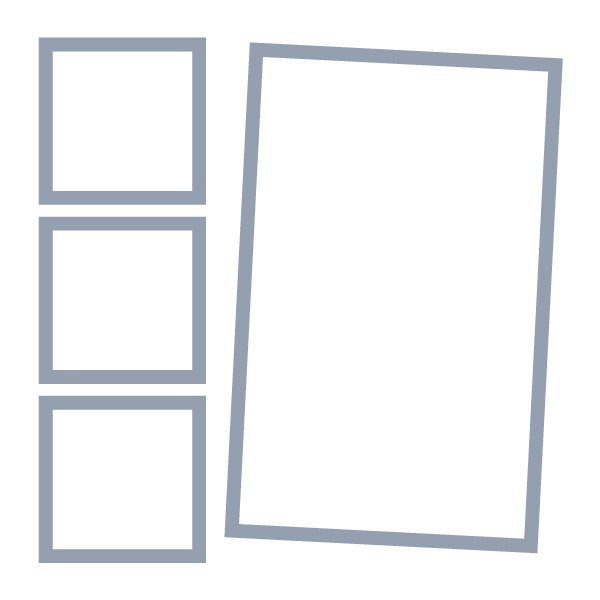 简单方形矩形卷积空白 经典拼图