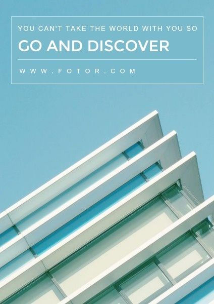 go and discover, tourism, design, Discovery Poster Template