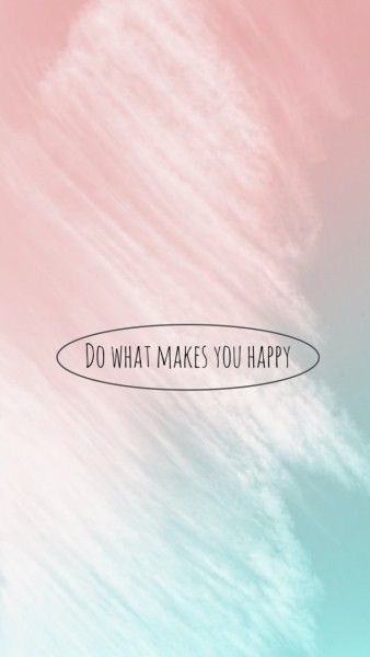 message, texture, 720x1280, Green Happy Life Quote Mobile Wallpaper Template