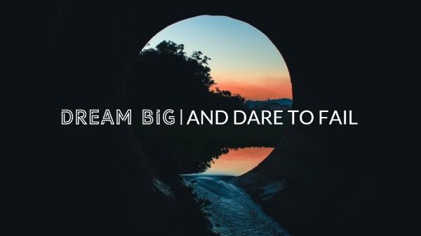 Dark Dream Quote Desktop Wallpaper Template and Ideas for Design | Fotor