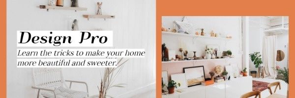 home, house, decoration, Created By The Fotor Team Twitter Cover Template
