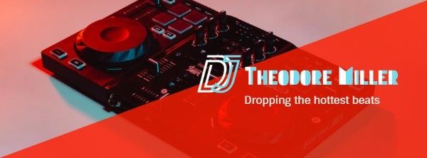dropping, beats, musical, Music DJ Facebook Cover Template