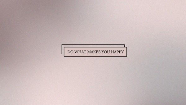 灰色の幸せな人生の引用 デスクトップの壁紙