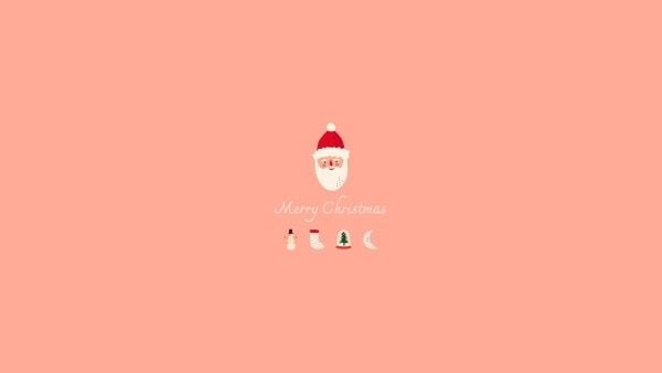 merry christmas, xmas, holiday, Pink Christmas Desktop Background Desktop Wallpaper Template
