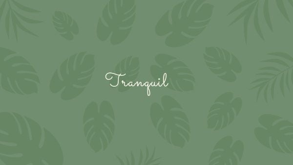spring, season, leaves, Green Tranquil Desktop Wallpaper Template