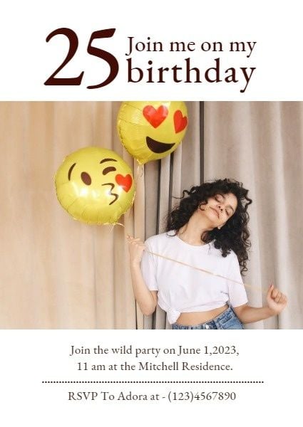 Birthday Party Invitation Invitation