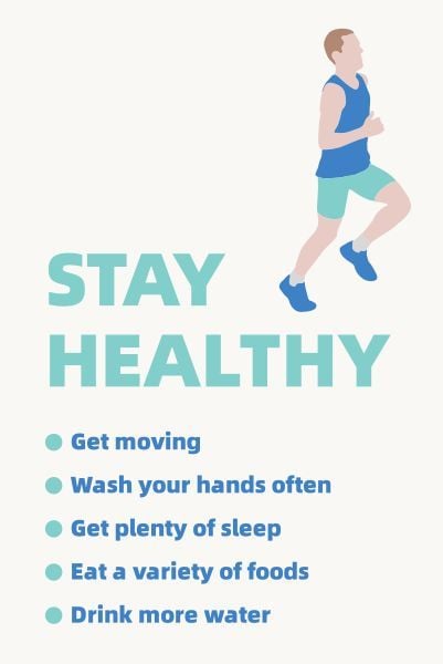 Stay Healthy Life Tips Pinterest Post