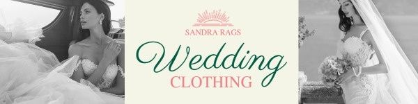 Grey Wedding Dress Cover ETSY Cover Photo